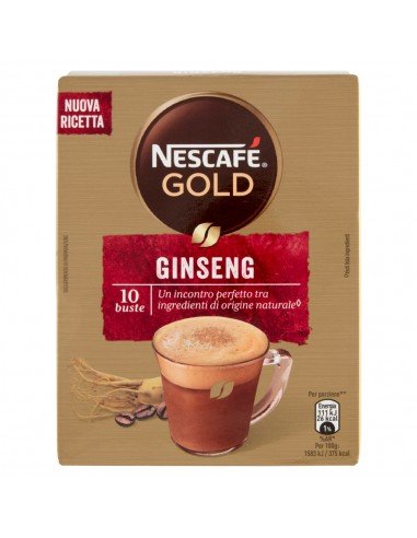 Compatibili 10 bustine Ginseng Nescafè Gold