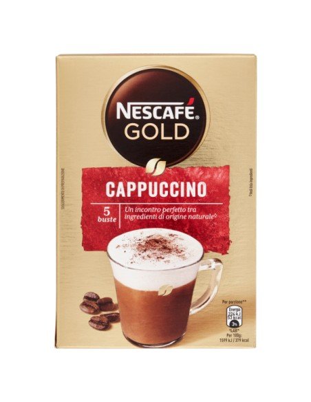 5 bustine Cappuccino Nescafè Gold
