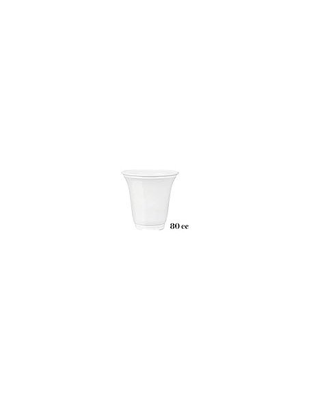 1000 PLASTIC CUPS FOR DISPOSABLE COFFEE 70CC