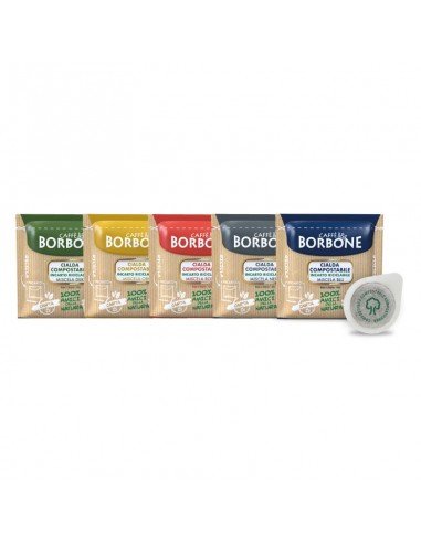 Compatible with 30 Coffee Pods Borbone Tasting Kit