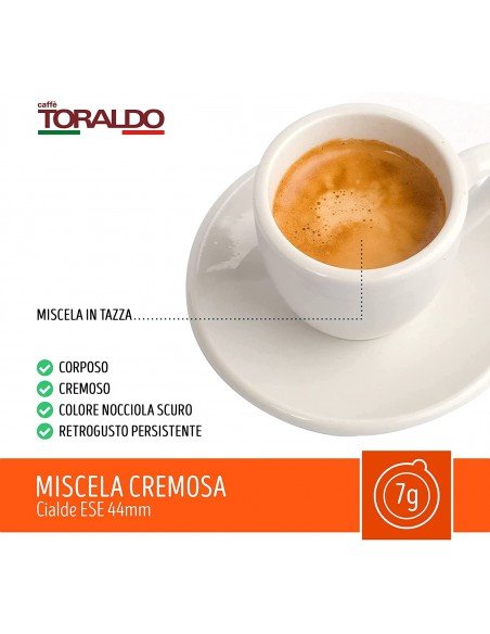 150 Coffee Pods Toraldo Creamy Blend