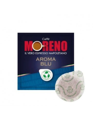 10 Pads Moreno Espresso Blu Arome