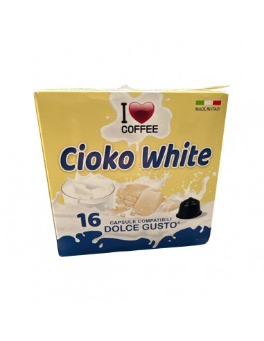 16 Capsule Aromatizzate I-coffee Compatibili DOLCE GUSTO Cioko
