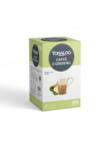 18 Toraldo Coffee and Ginseng Coffee Pods