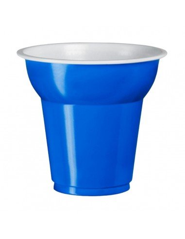 50 Bicchierini Caffè in Plastica 70 ml Aristea Blu
