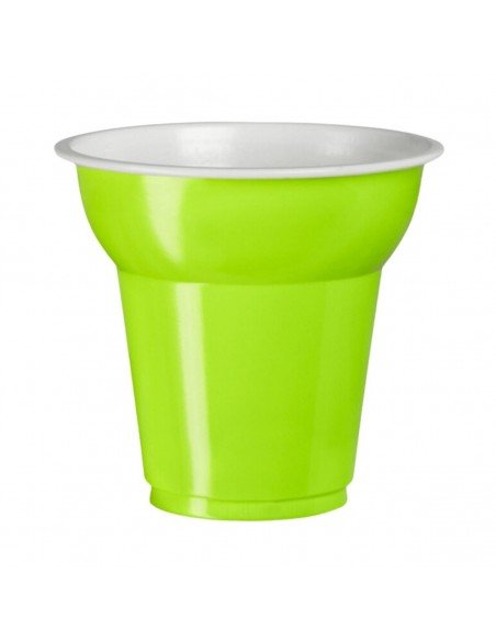 50 Bicchierini Caffè in Plastica 70 ml Aristea Verde