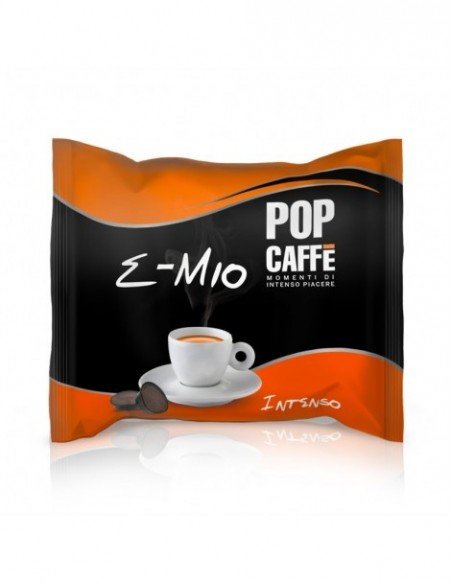 100 Capsule Pop Caffè E-Mio Miscela 1 Intenso