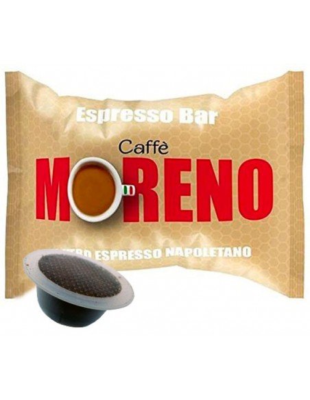 50 Capsule Bialetti Caffè Moreno Miscela Espresso Bar