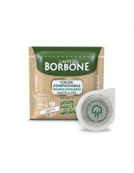 Compatible with 150 Caffè Borbone decaffeinated pods