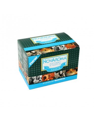 Novaroma aromatisierte Zucker anise 50 Beutel