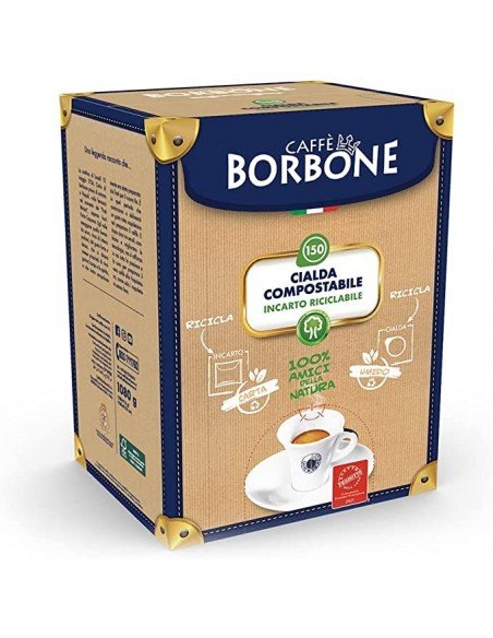 Compatible with 150 Caffè Borbone Pods Blue Blend