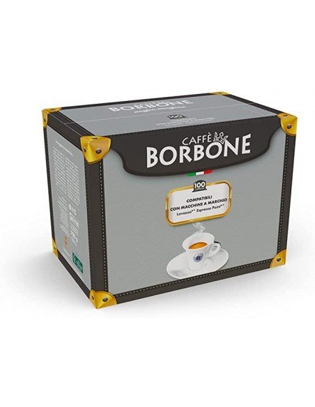 Compatible 100 Capsules Point Caffè Borbone Black Blend