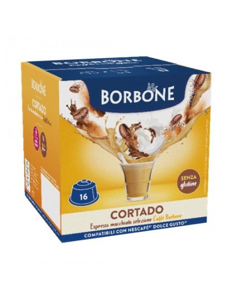 Compatible Nescafe Dolce Gusto Borbone Cortado Capsules