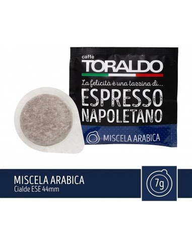 Cialde Caffè Toraldo Miscela Arabica, ESE 44mm