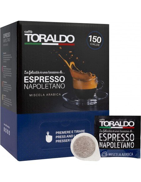 150 Coffee Pods Toraldo Arabica Blend