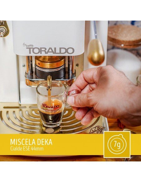 150 Coffee Pods Toraldo Decaffeinated Blend