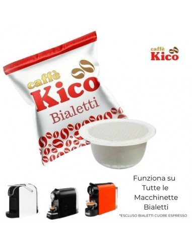 Capsule Kili Caffe' Compatibili Bialetti Alluminio Conf. 100