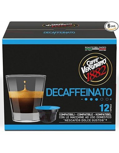 72 Capsule Caffè Vergano Compatibili Nescafé Dolce Gusto