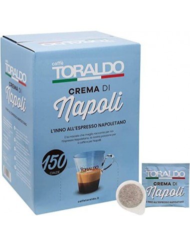 150 Cialde Caffè Toraldo Miscela Crema di Napoli