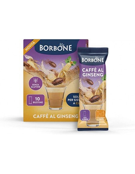 Compatible Caffè Borbone Ginseng Coffee Stick - 10 sticks -