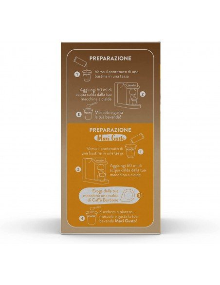 Kompatible Caffè Borbone Haselnuss Sticks – 10 Sticks – Ideal für