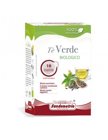 18 ese Pods 44 Sandemetrio Organic Green Tea