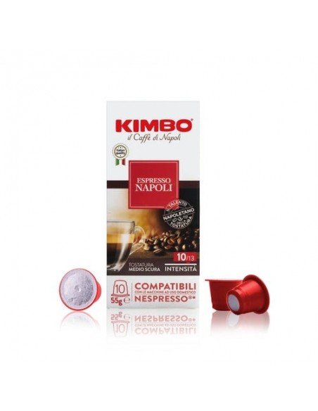 100 Capsules Nespresso Kimbo Napoli Blend