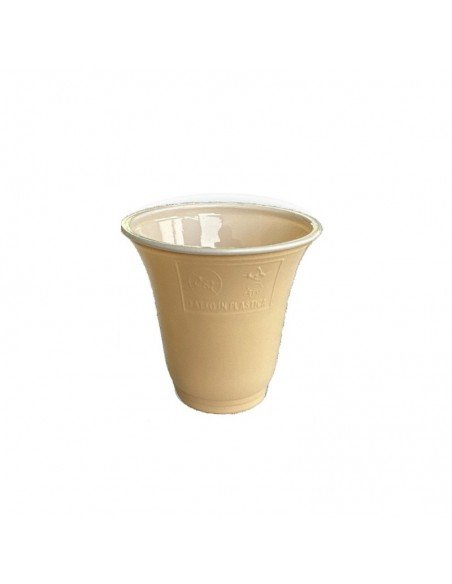 copy of 50 YELLOW PLASTIC CUPS FOR DISPOSABLE COFFEE 70CC