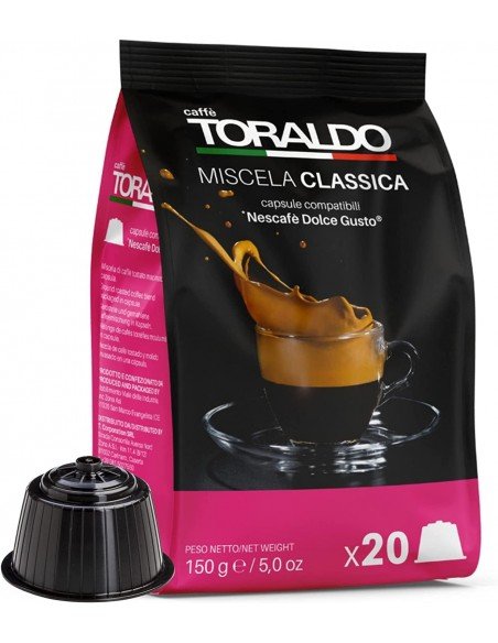 100 Dolce Gusto Toraldo Classic Blend Capsules