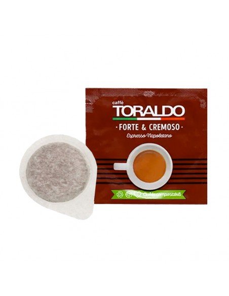 Compatibili *10 Cialde Caffè Toraldo Miscela Forte e Cremosa