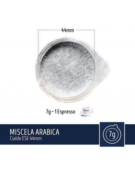 Compatibili 150 Cialde Caffè Toraldo Miscela Arabica