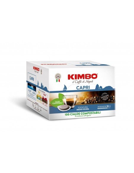 Compatibili 100 Cialde Kimbo Miscela Espresso Capri