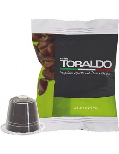 100 Capsules Nespresso Toraldo Aromatic Blend