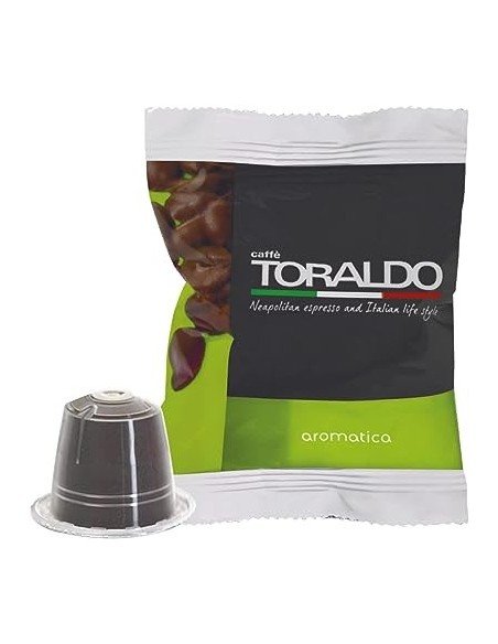 100 Capsules Nespresso Toraldo Aromatic Blend