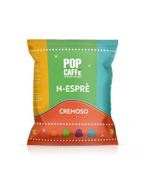 100 Capsules Nespresso Pop Coffee Blend 2 Creamy