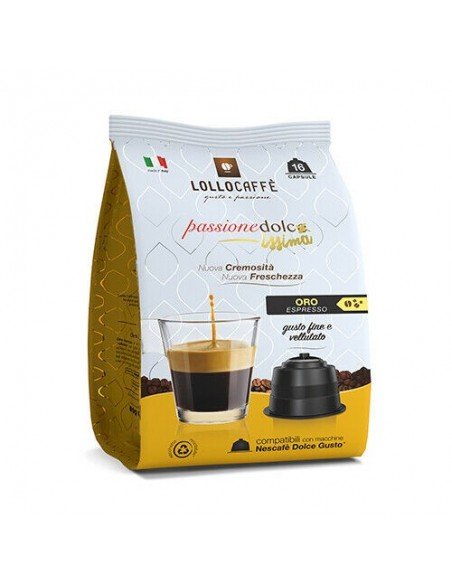 96 Kapseln Nescafé Dolce Gusto Kaffee LOLLO Gold