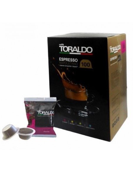 100 Kapseln Bialetti Kaffee Toraldo Classic Mix