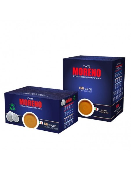 150 Pods Moreno Espresso Blu Arome
