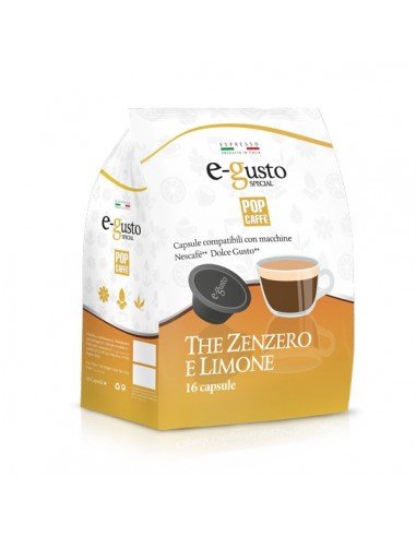16 Nescafè Dolce Gusto Pop Coffee Ginger and Lemon Capsules