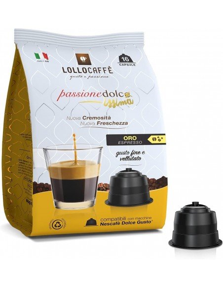 16 Dolce Gusto Lollo Gold Blend Capsules
