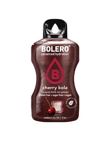 Compatibili BOLERO Drinks bustina da 9 grammi gusto Cherry Kola