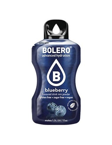 Compatibili BOLERO Drinks bustina da 9 grammi gusto Mirtillo