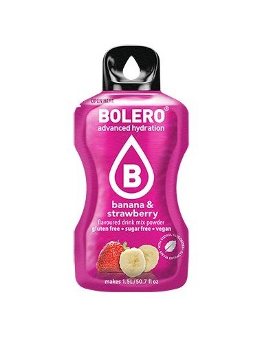 Compatibili BOLERO Drinks bustina da 9 grammi gusto Banana e