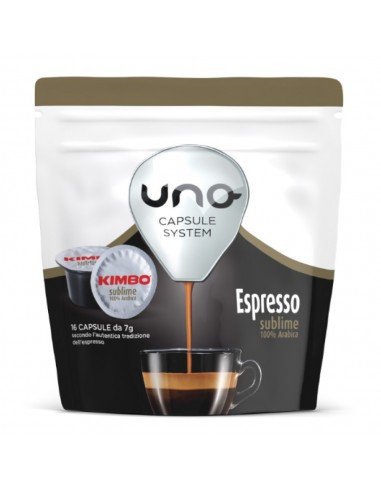 96 Capsules Uno Espresso Kimbo Arabica Blend
