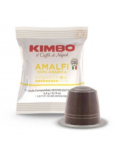 *10 kompatible Kimbo Kapseln Nespresso Amalfi