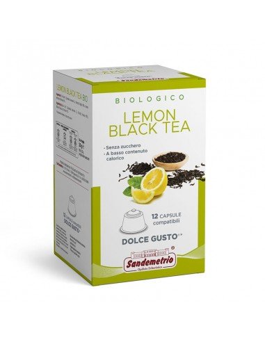 LEMON BLACK TEA 12 CAPSULE COMPATIBILI NESCAFÈ DOLCE GUSTO ®*
