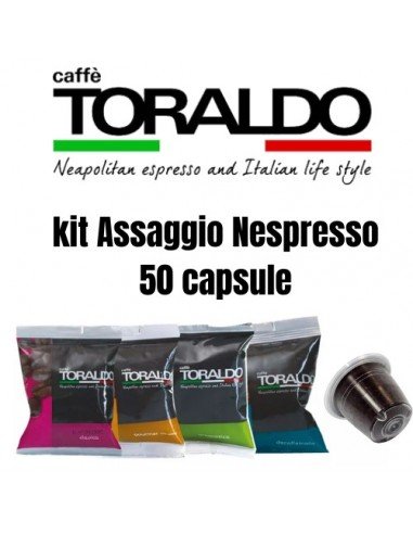 50 Nespresso Caffè Toraldo Tasting Kit
