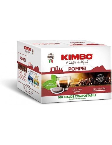 Compatibili 100 Cialde Kimbo Miscela Espresso Pompei