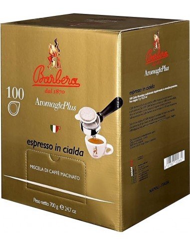 Compatibili *10 Cialde Carta 44mm Caffè Barbera Aromagica PLUS
